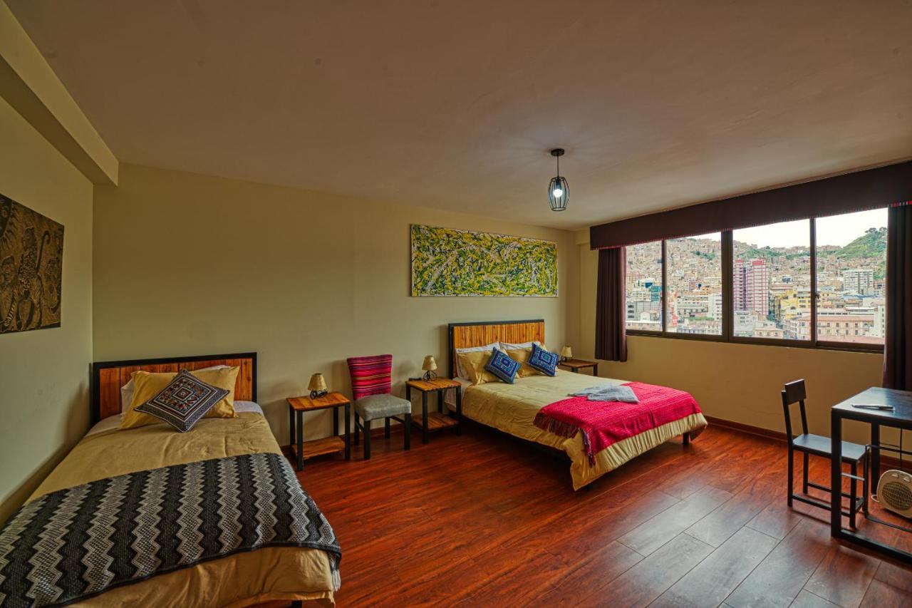 Iskay Boutique Hostel ラパス エクステリア 写真