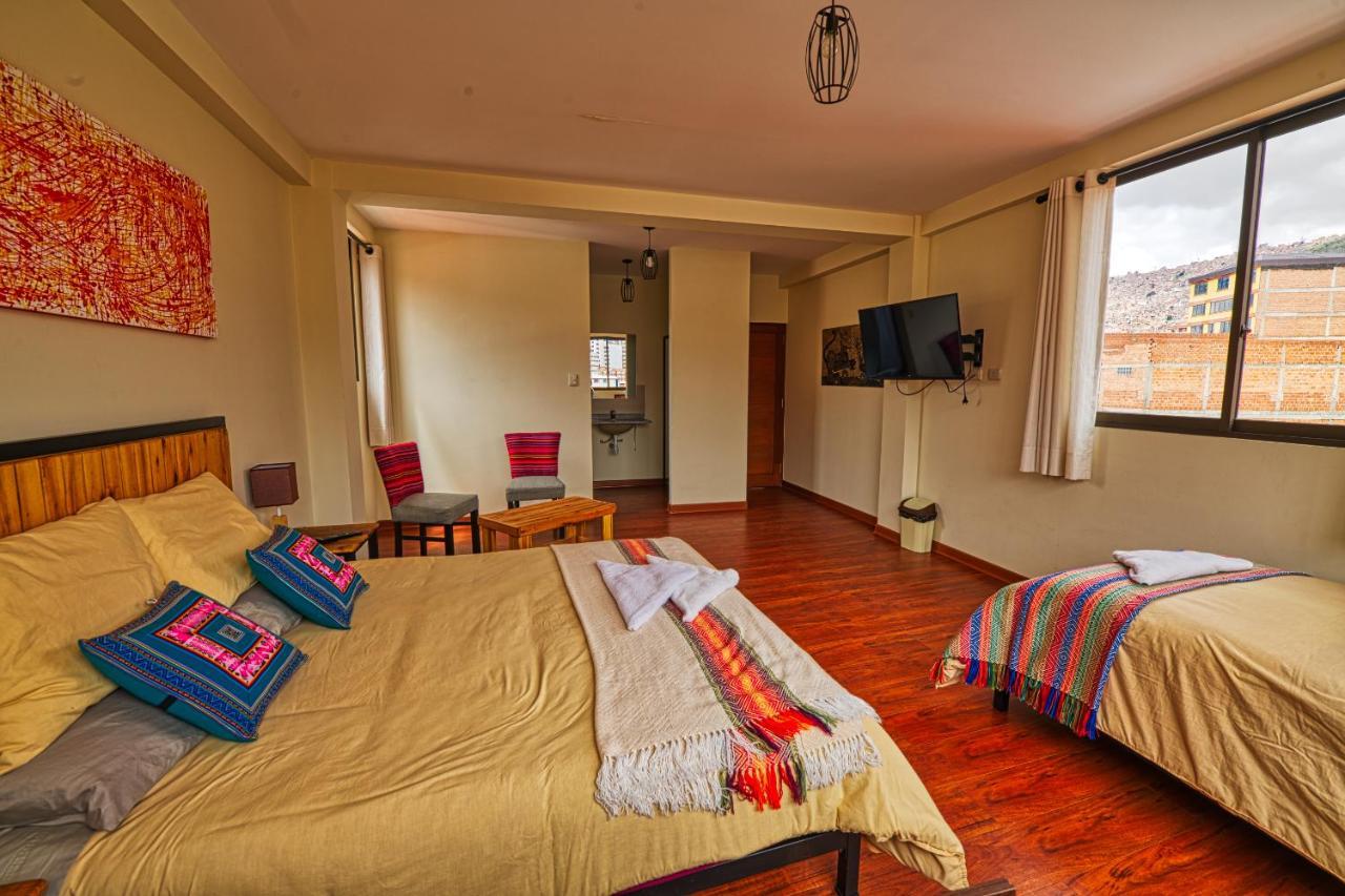 Iskay Boutique Hostel ラパス エクステリア 写真